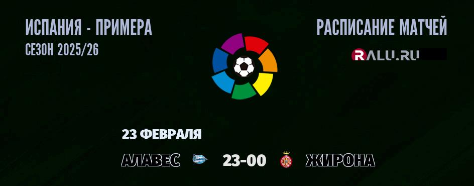 Ближайшие матчи чемпионата чемпионата Испании