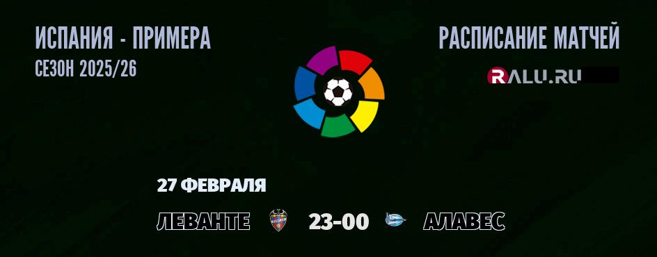 Ближайшие матчи чемпионата чемпионата Испании