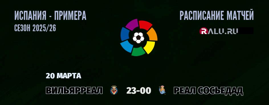 Ближайшие матчи чемпионата чемпионата Испании