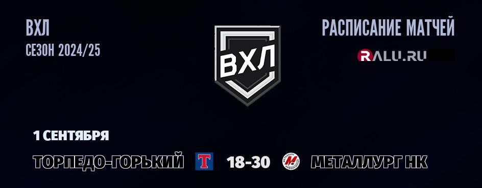 Ближайшие матчи чемпионата чемпионата ВХЛ