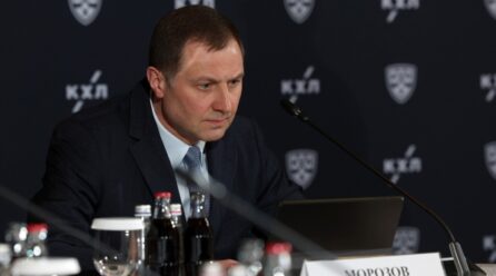 Глава КХЛ Морозов объяснил отмену Кубка Открытия